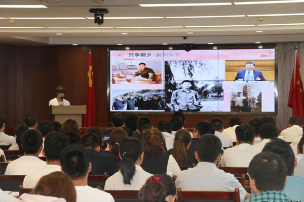 泓源公司黨委舉辦“培育泓源精神，勇?lián)鷩?guó)企使命”主題演講比賽(圖4)