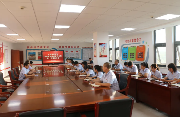 泓源公司團委召開第一次團員大會(圖1)